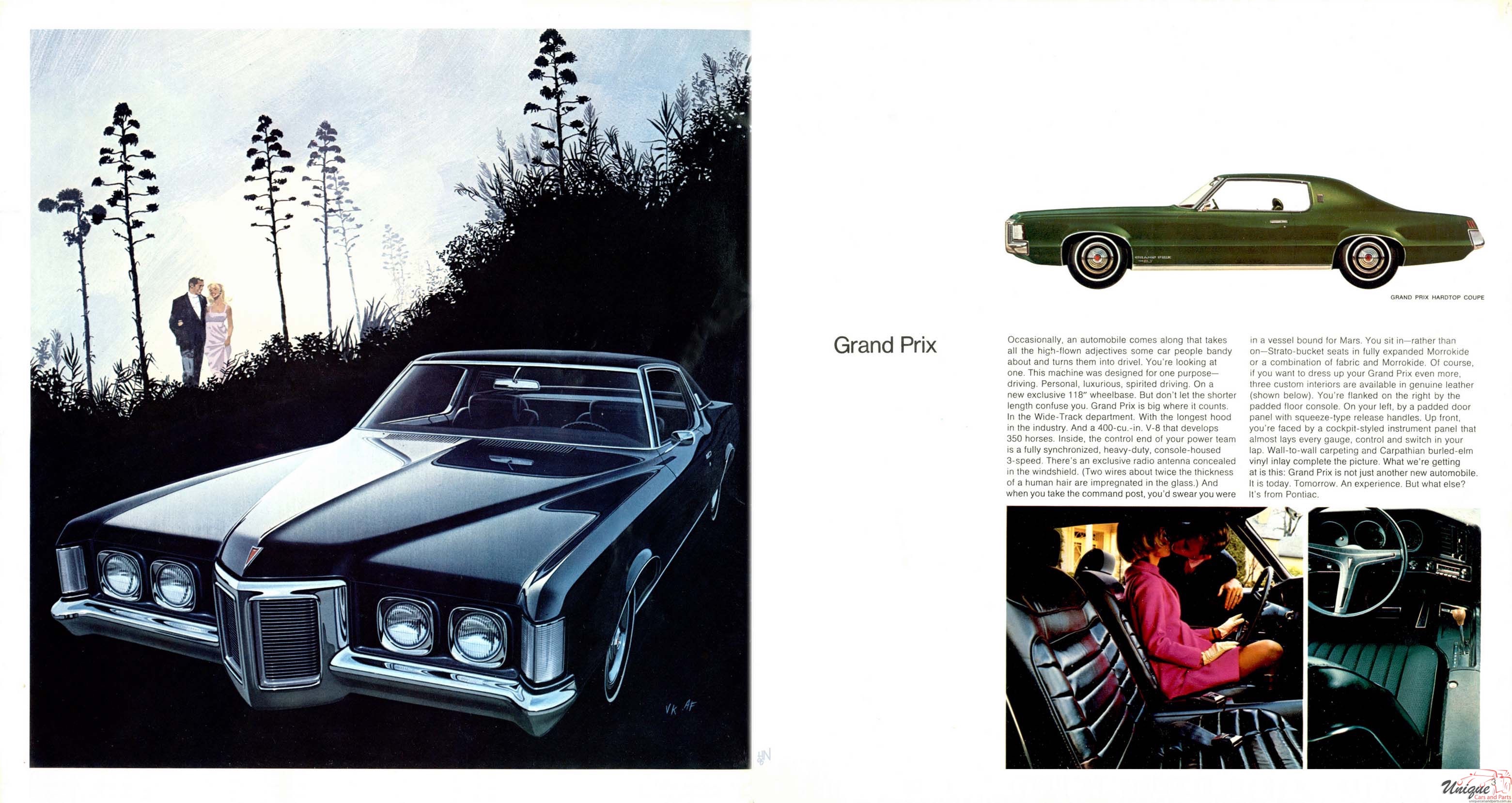 1969 Pontiac Brochure Page 1